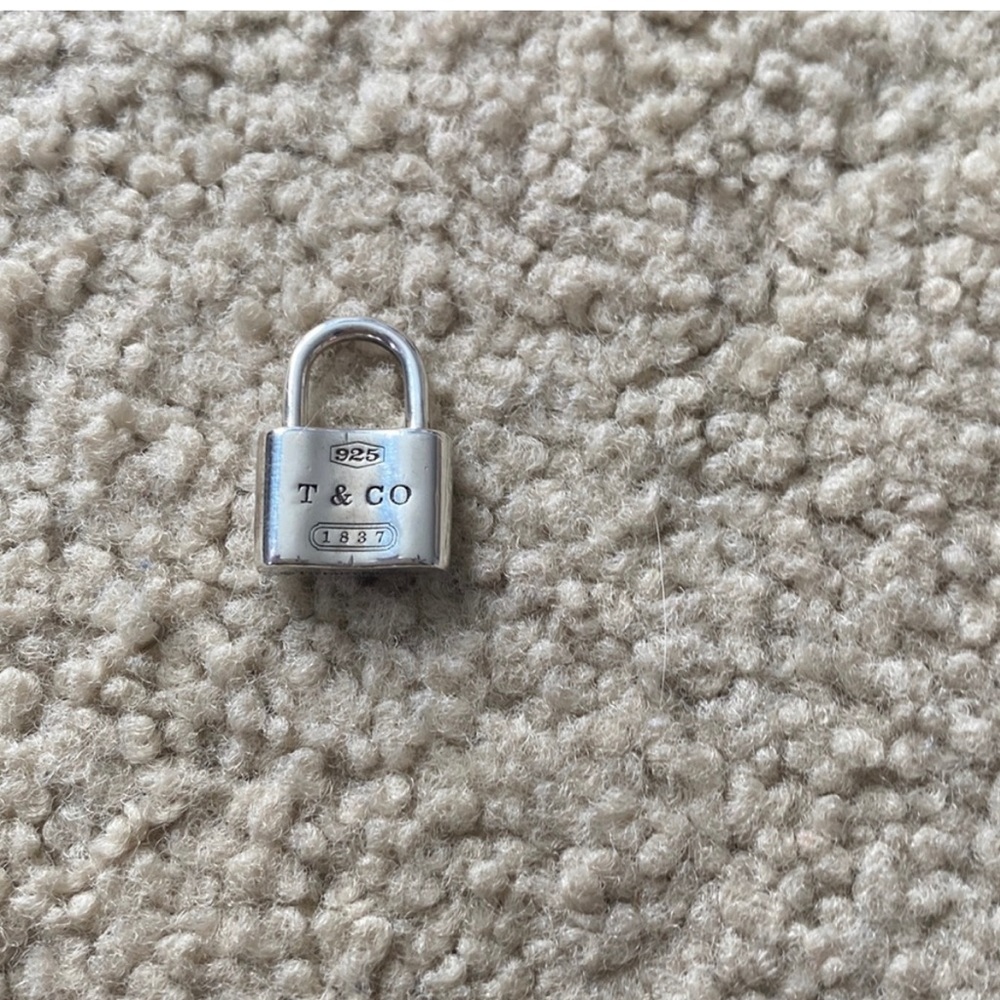 Tiffany and Co. lock charm